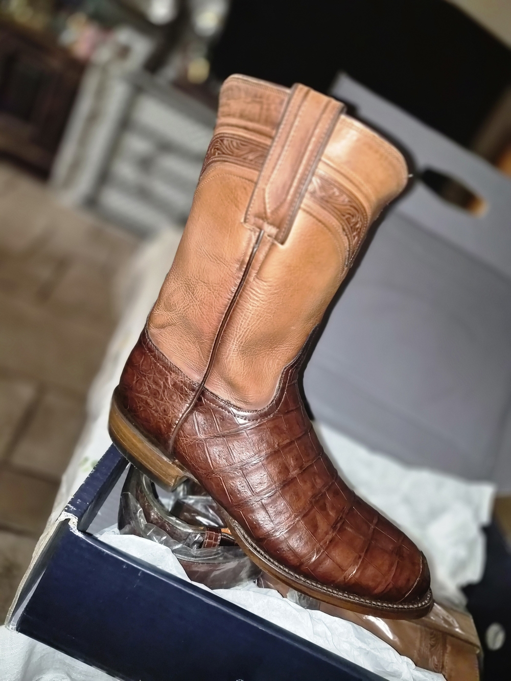 Lucchese Sienna Caimon Boot